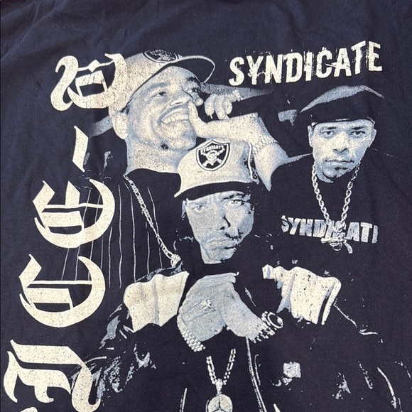 NWOT ICE T Men's Black Graphic T-Shirt sz xl - Picture 3 of 5